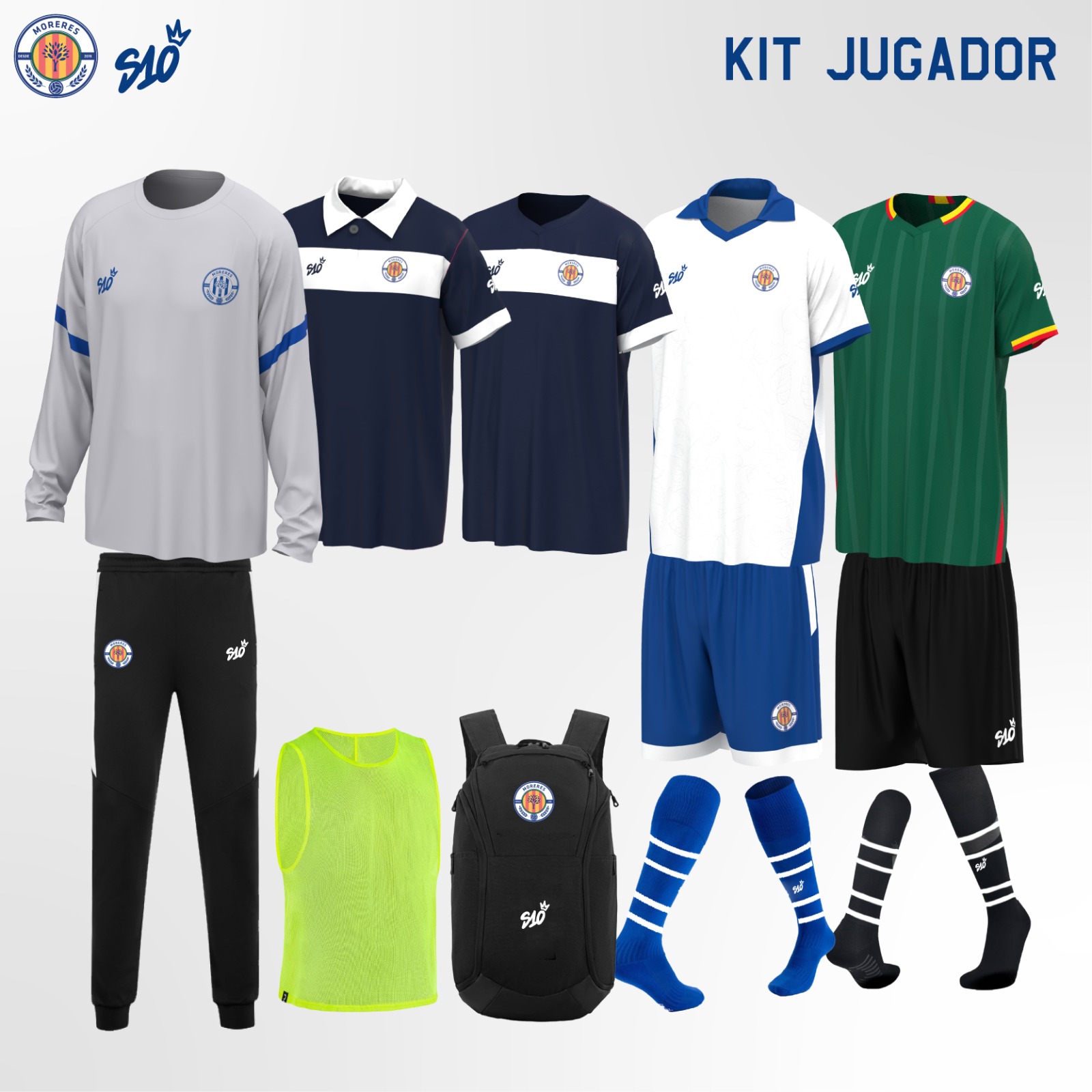 PACK JUGADOR MORERES